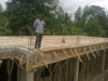 Emmanuel standing on our second story